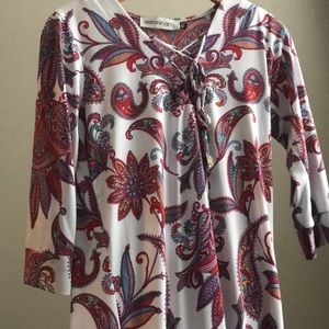 Veronicam dress paisley pattern